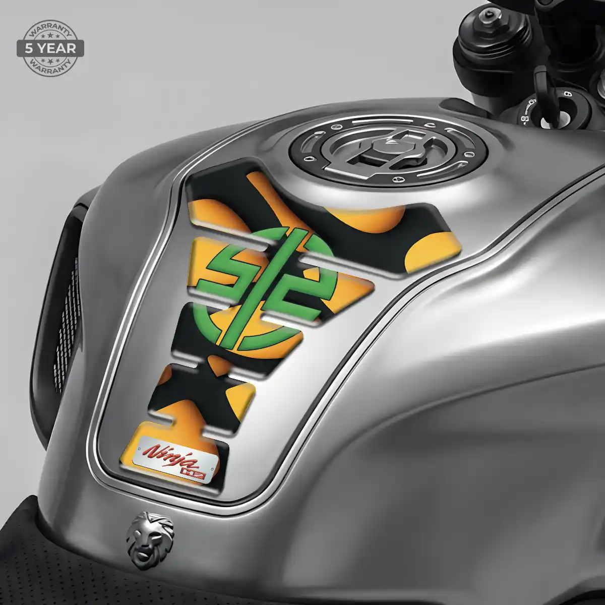 Kawasaki Tank Guard Pad Elite Finish