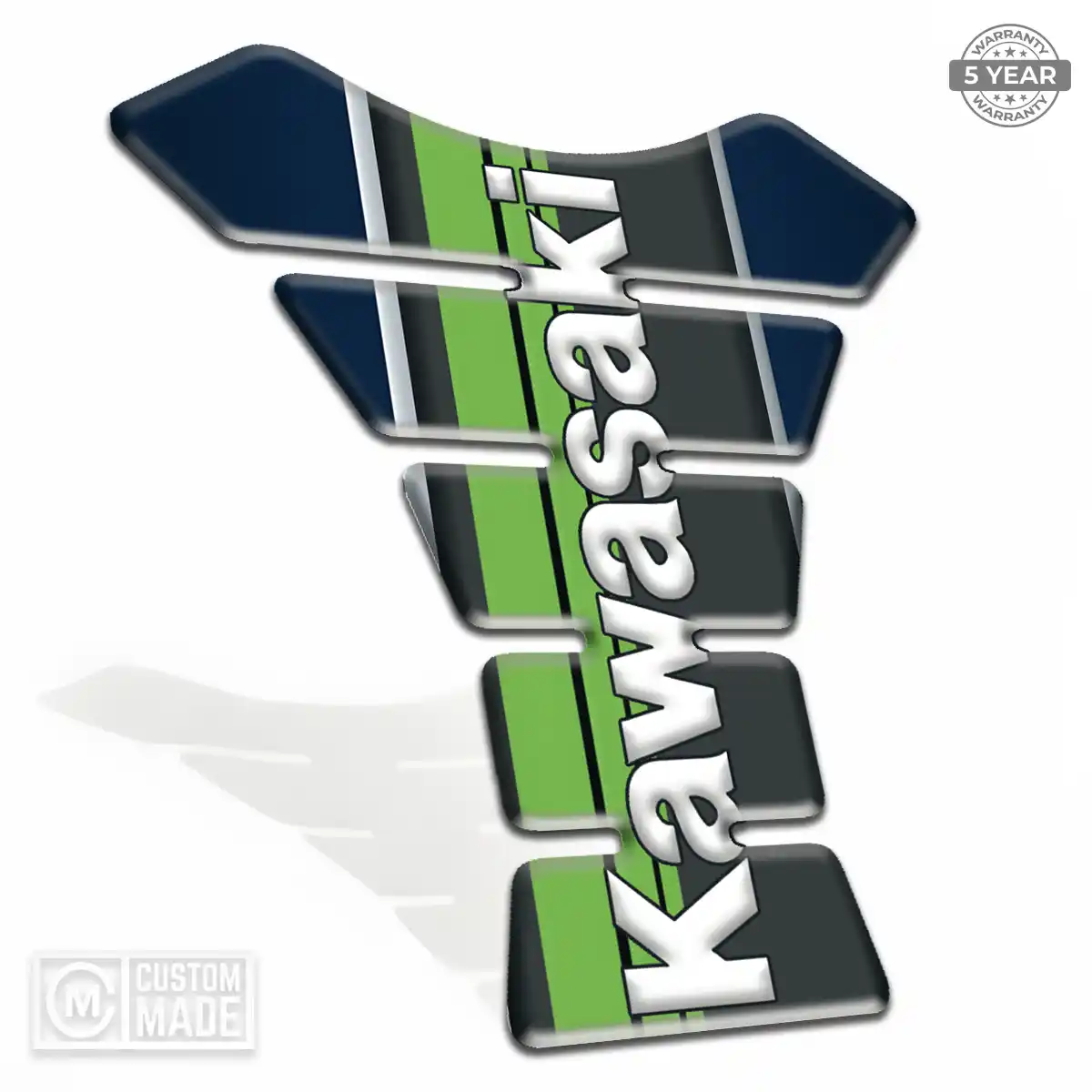 Kawasaki Tank Guard Pad Motorbike Prestige Line