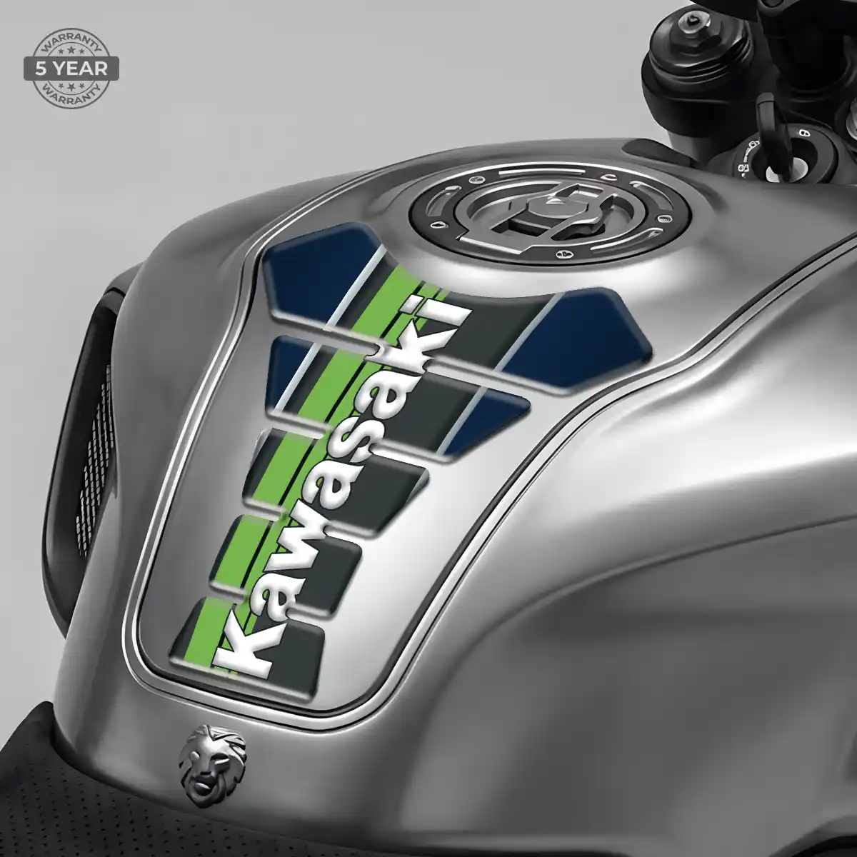 Kawasaki Tank Guard Pad Motorbike Prestige Line