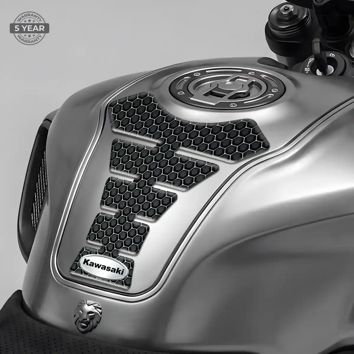 Kawasaki Tank Guard Pad Motorbike Signature Grade