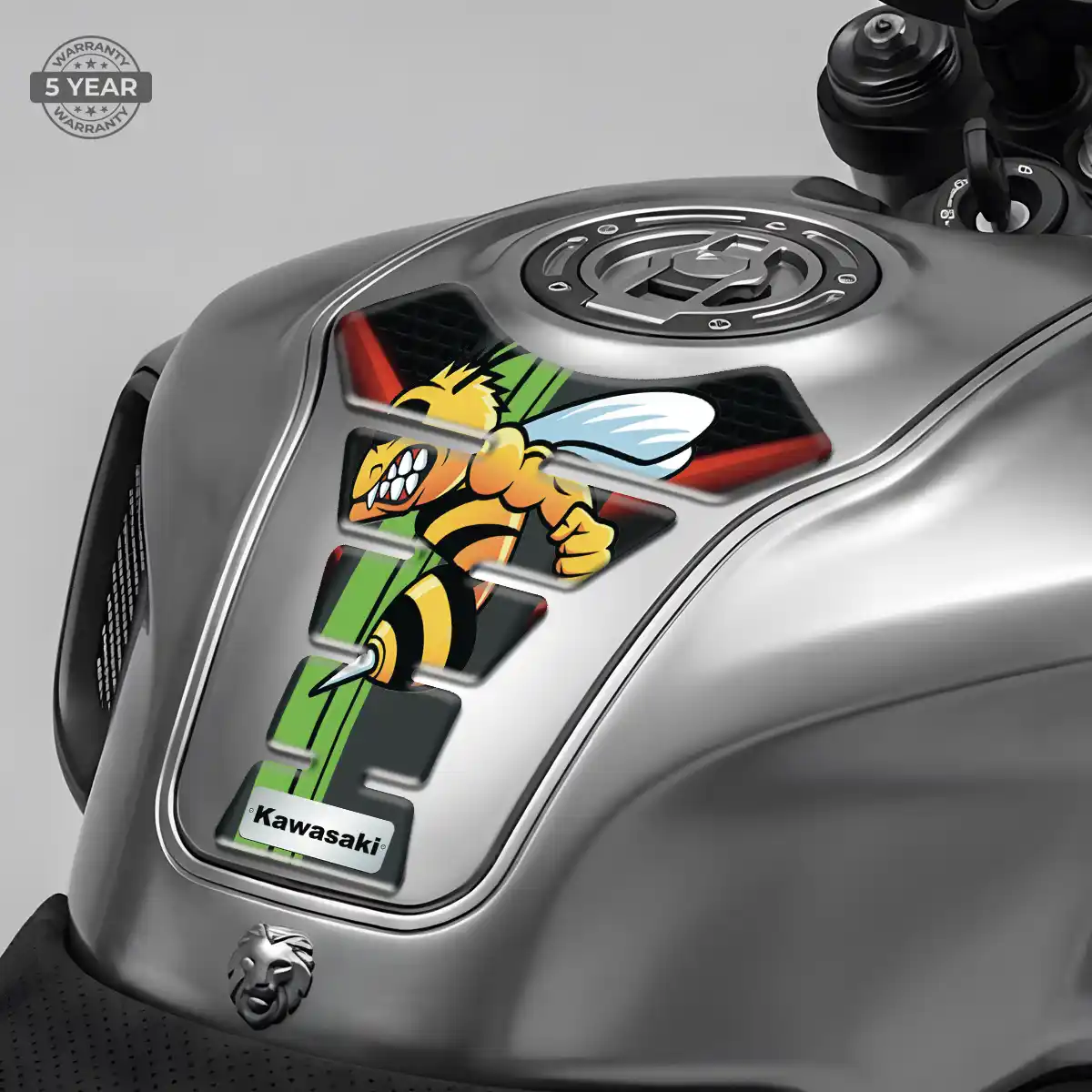 Kawasaki Tank Guard Pad Motorcycle Deluxe Edition