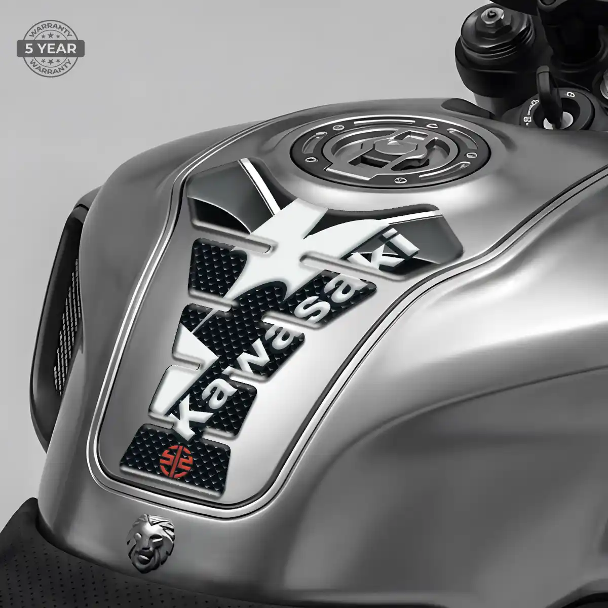 Kawasaki Tank Guard Pads Elite Finish