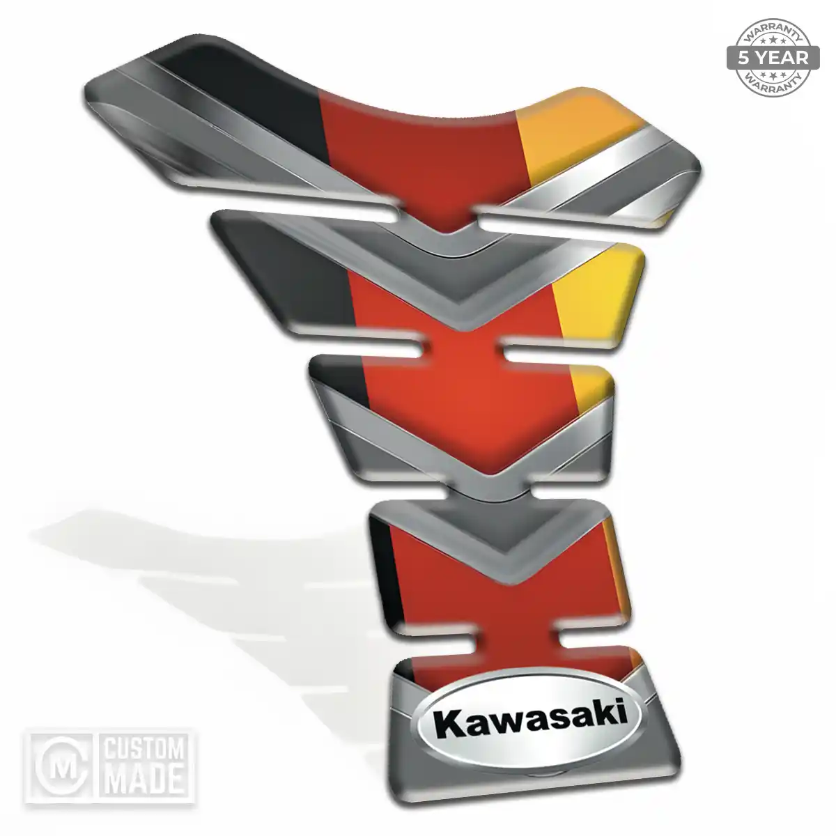 Kawasaki Tank Guard Pads Motorbike Prestige Line