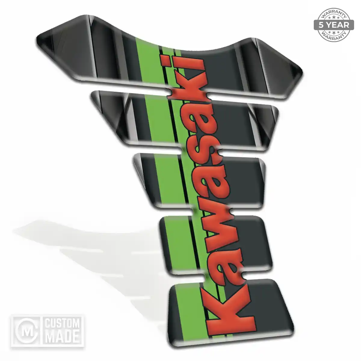 Kawasaki Tank Guard Pads Motorbike Refined Design