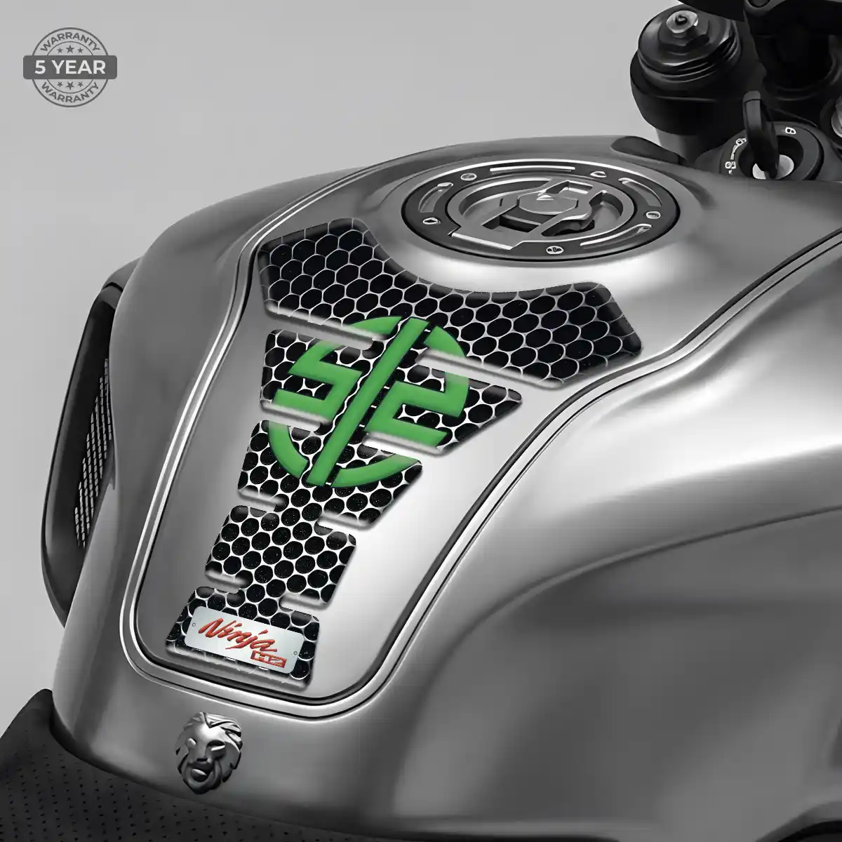 Kawasaki Tank Guard Pads Motorcycle Refined Design