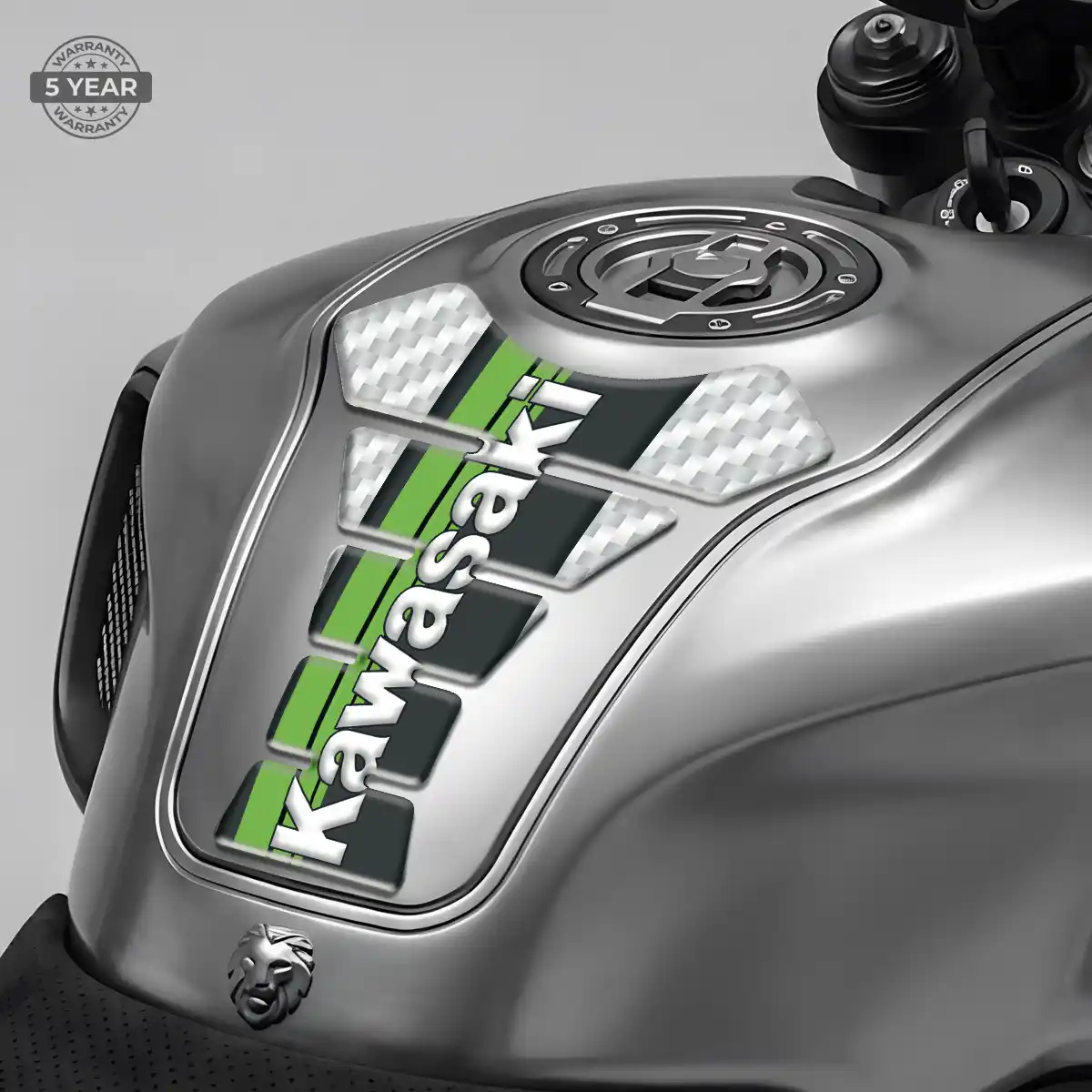 Kawasaki Tank Guard Pads Motorcycle Signature Grade