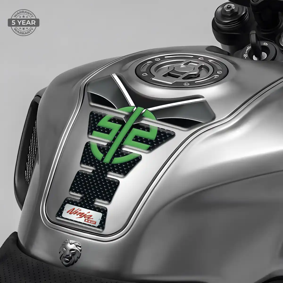 Kawasaki Tank Guard Pads Refined Design