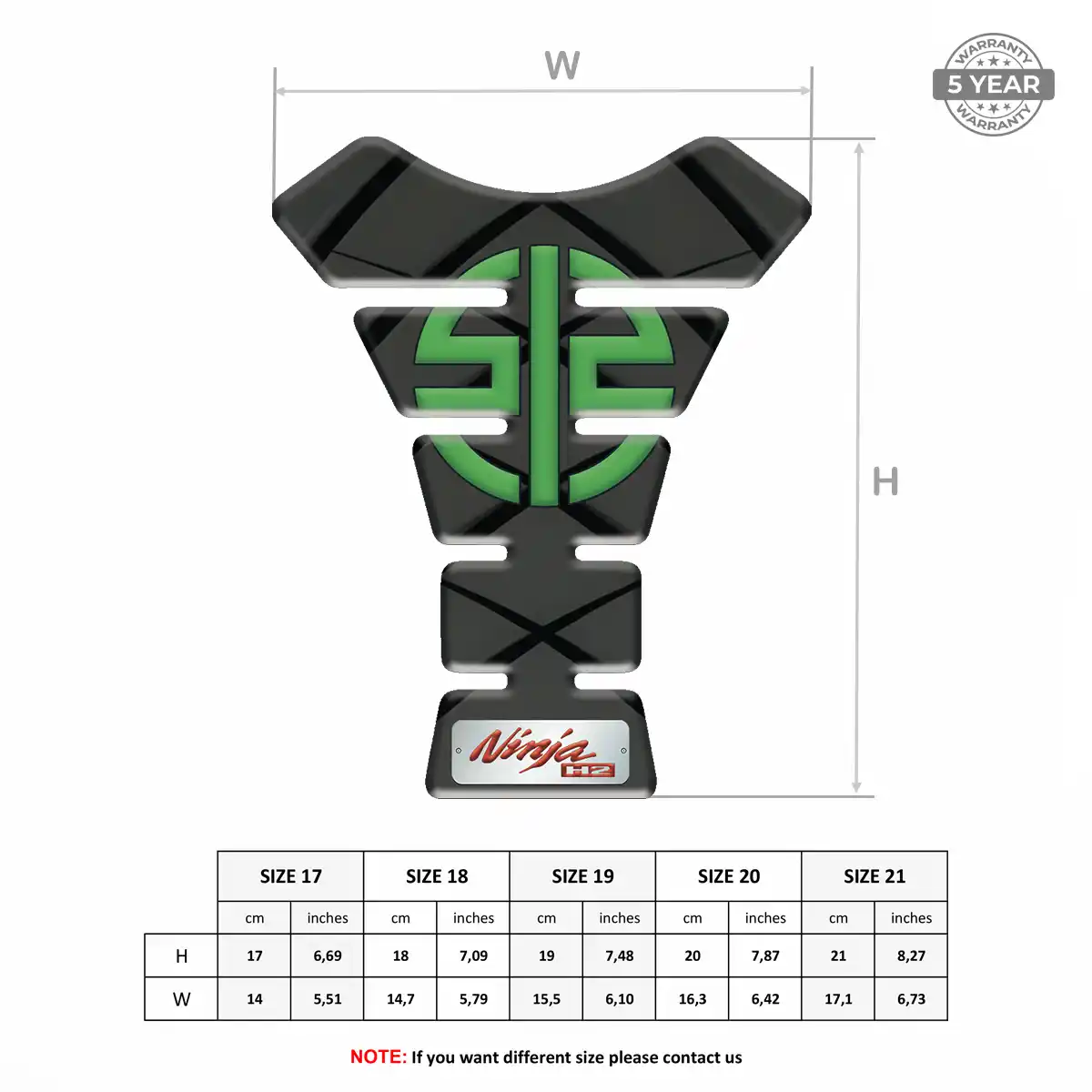 Kawasaki Tank Guard Prestige Line