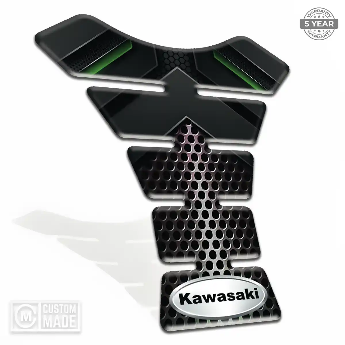 Kawasaki Tank Guard Protector Motorbike Deluxe Edition