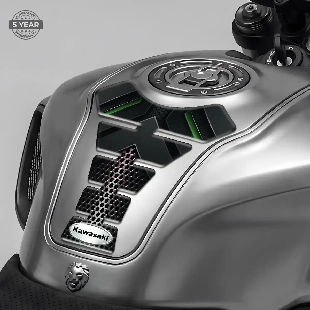 Kawasaki Tank Guard Protector Motorbike Deluxe Edition