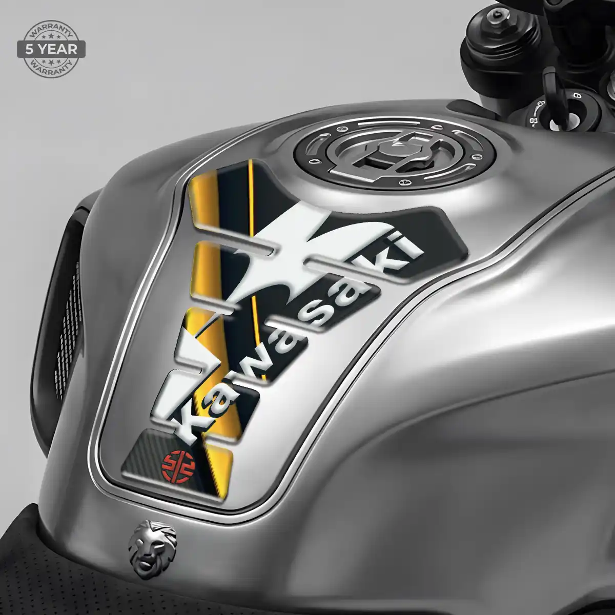 Kawasaki Tank Guard Protector Motorbike Prime Quality