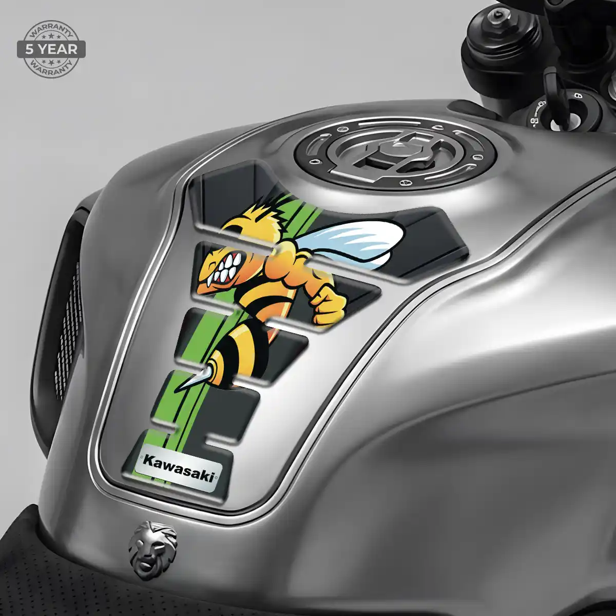 Kawasaki Tank Guard Protector Motorcycle Elite Finish