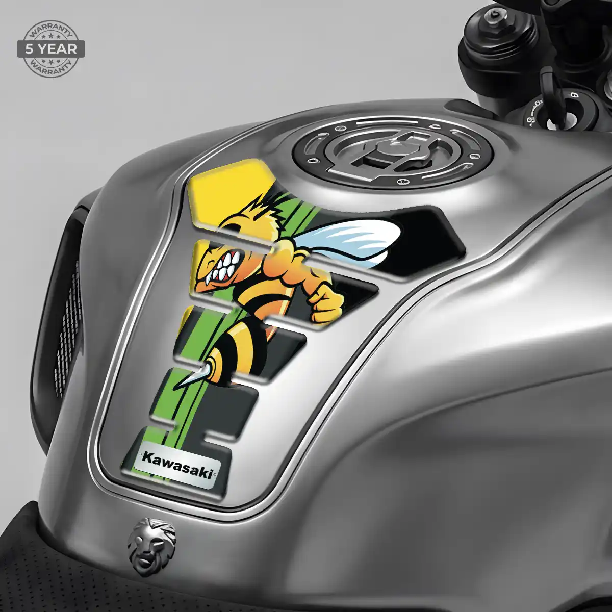 Kawasaki Tank Guard Refined Design