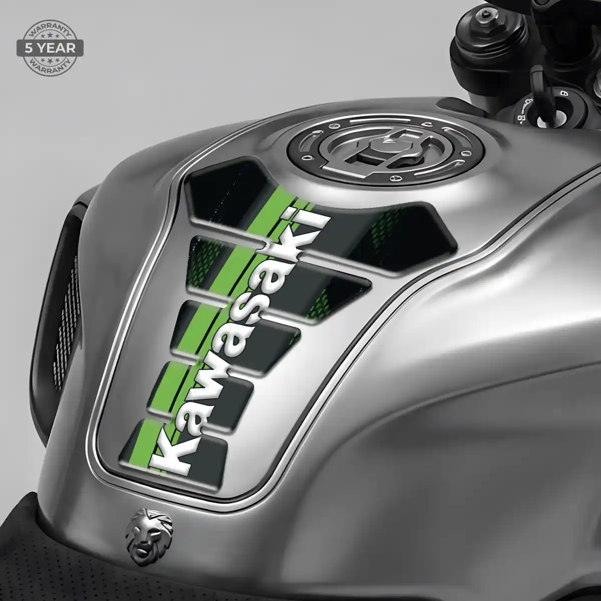 Kawasaki Tank Guards Elite Finish