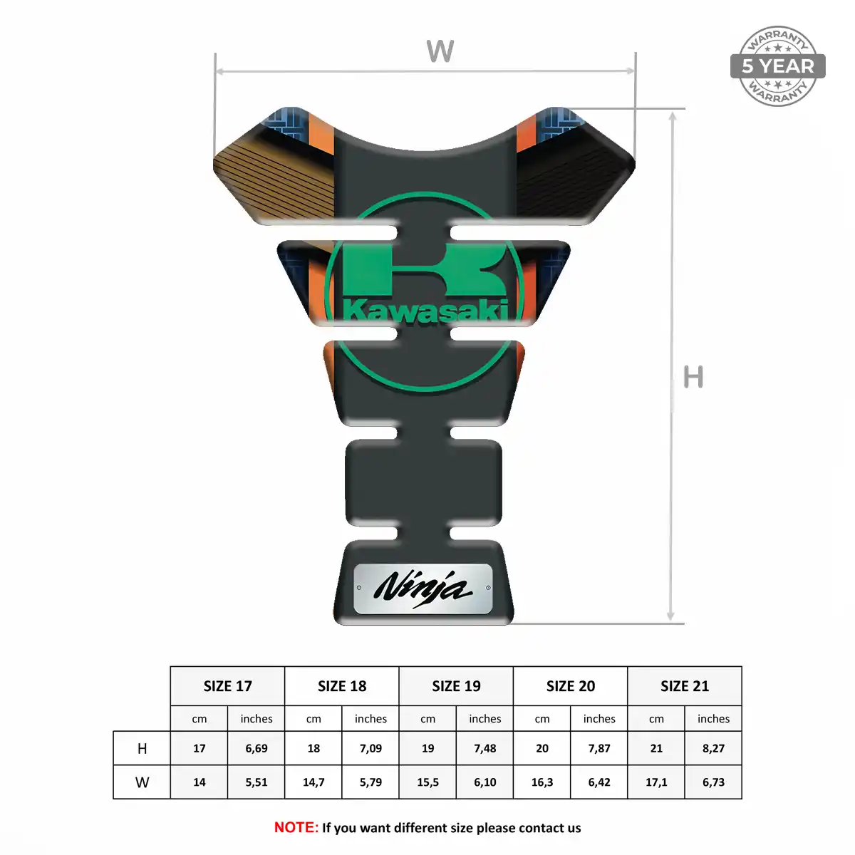 Kawasaki Tank Guards Exclusive Series
