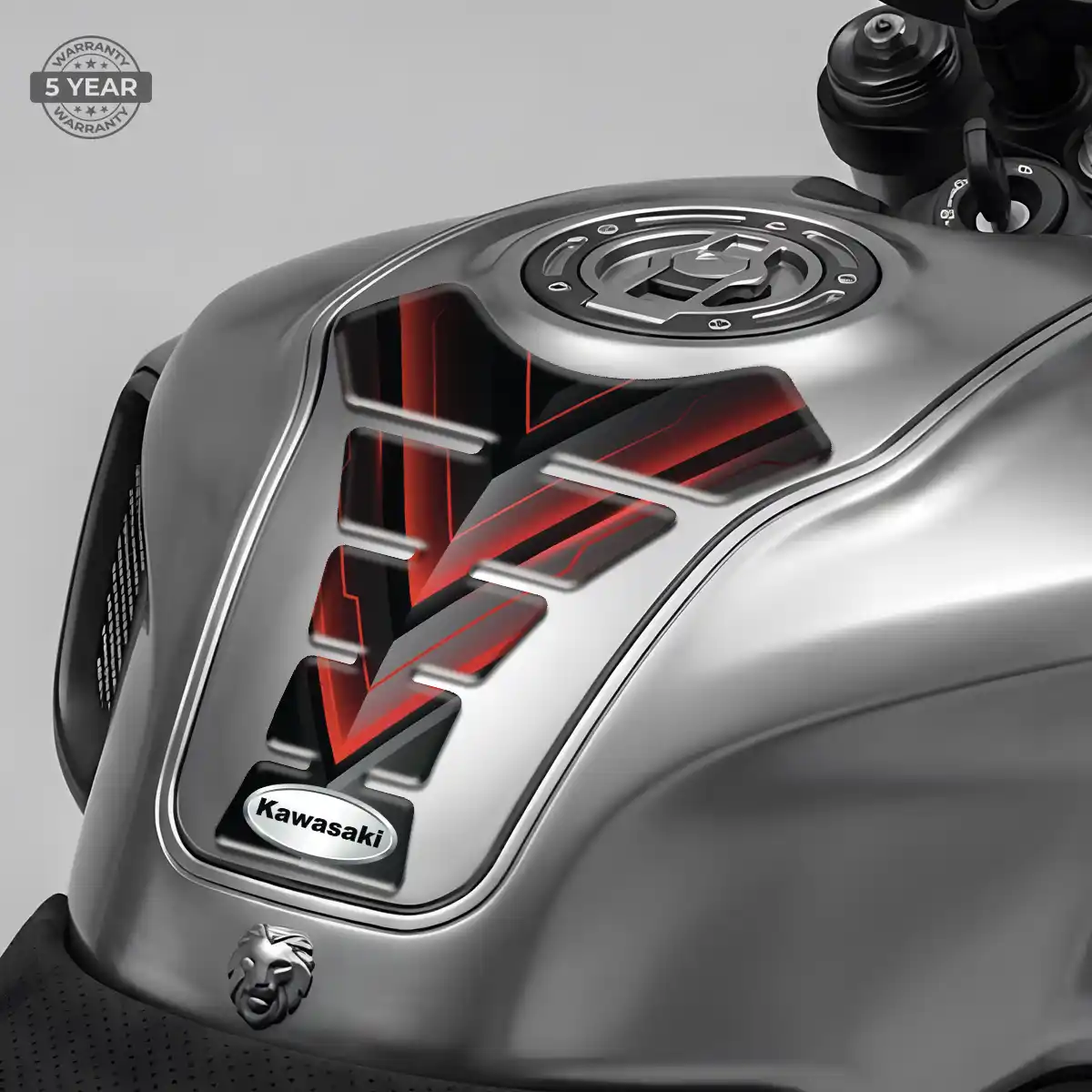 Kawasaki Tank Guards Motorbike Noble Edition