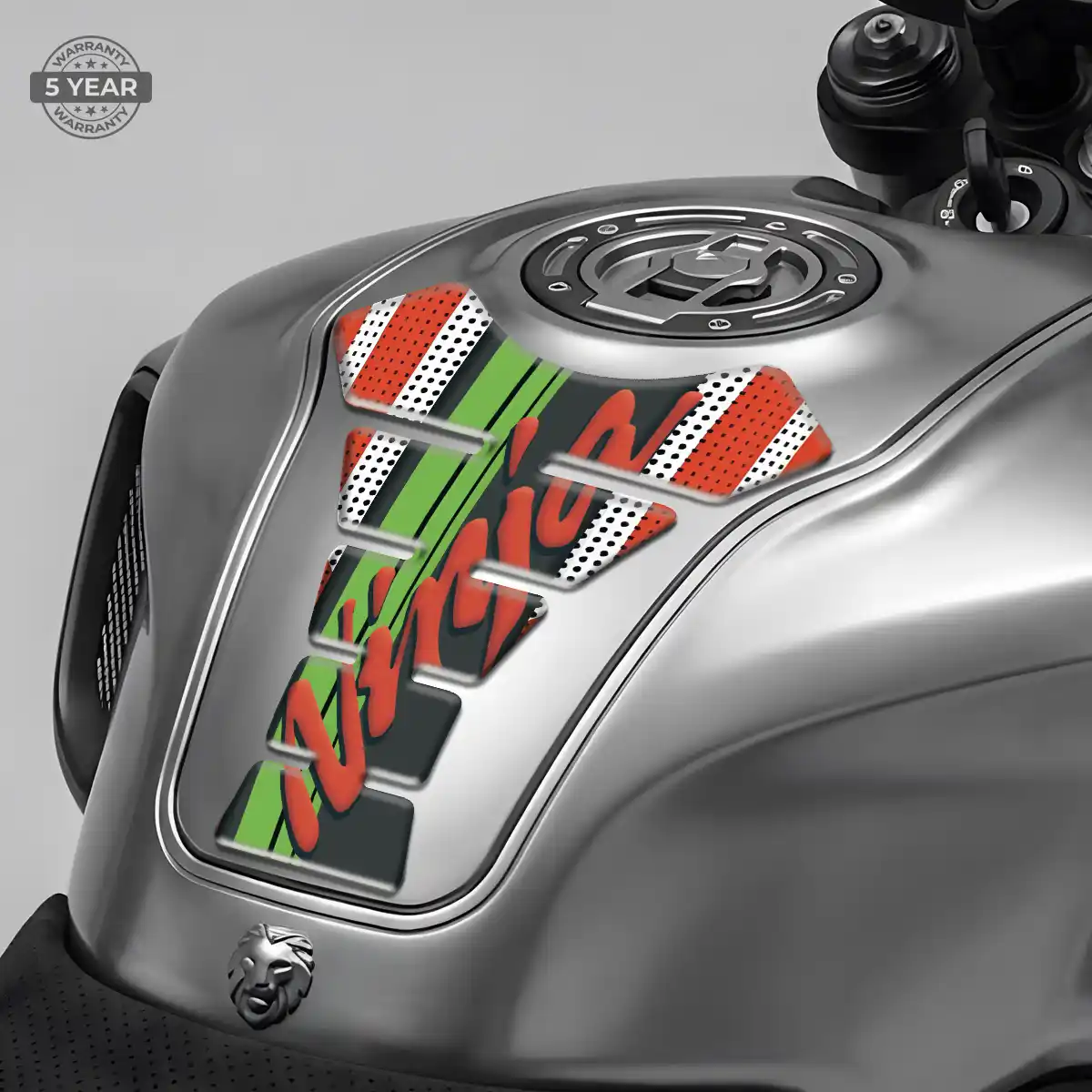 Kawasaki Tank Guards Motorbike Superior Craft