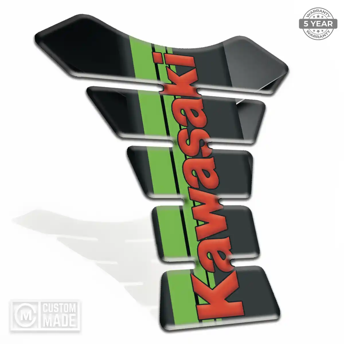 Kawasaki Tank Guards Refined Design