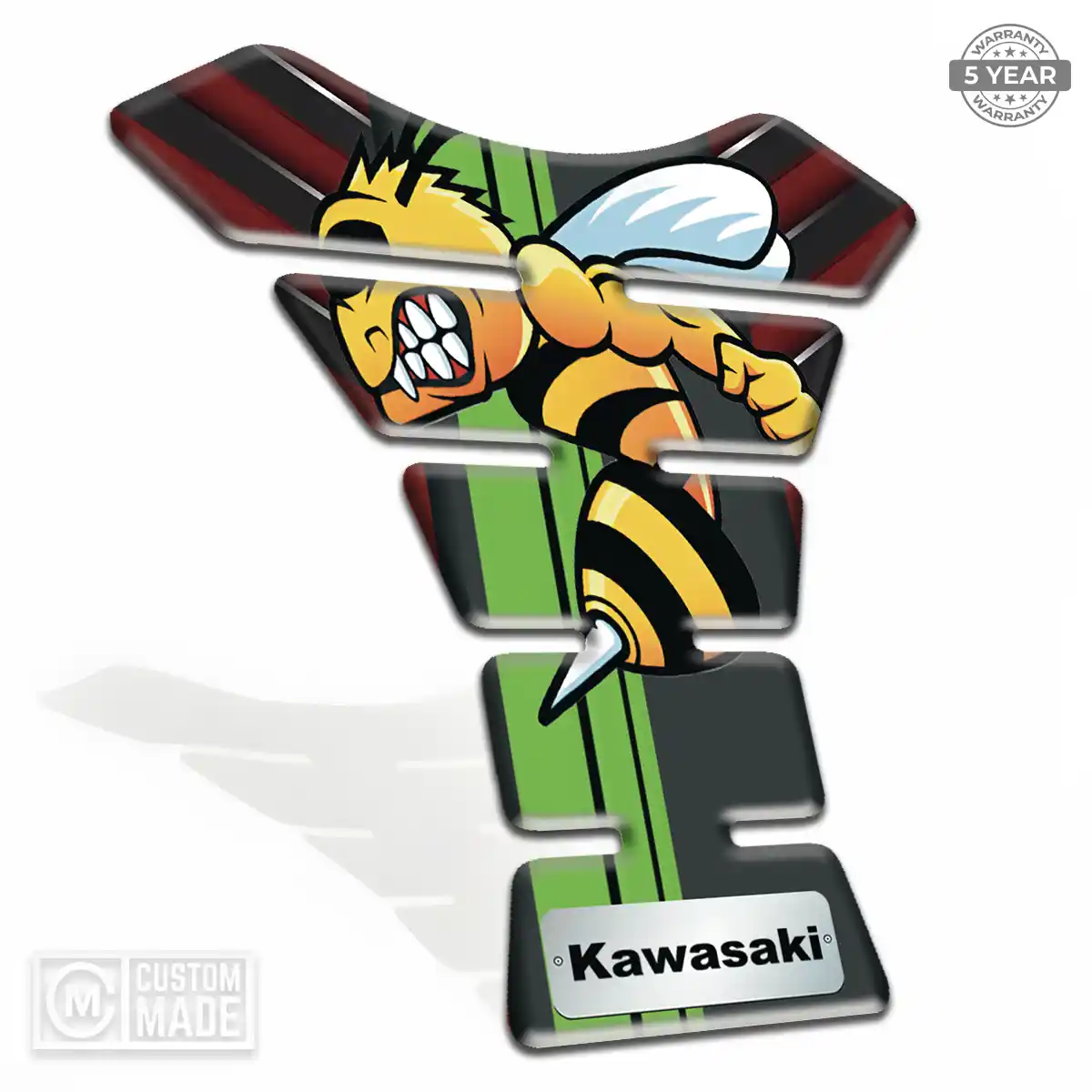Kawasaki Tank Guards Sleek Style