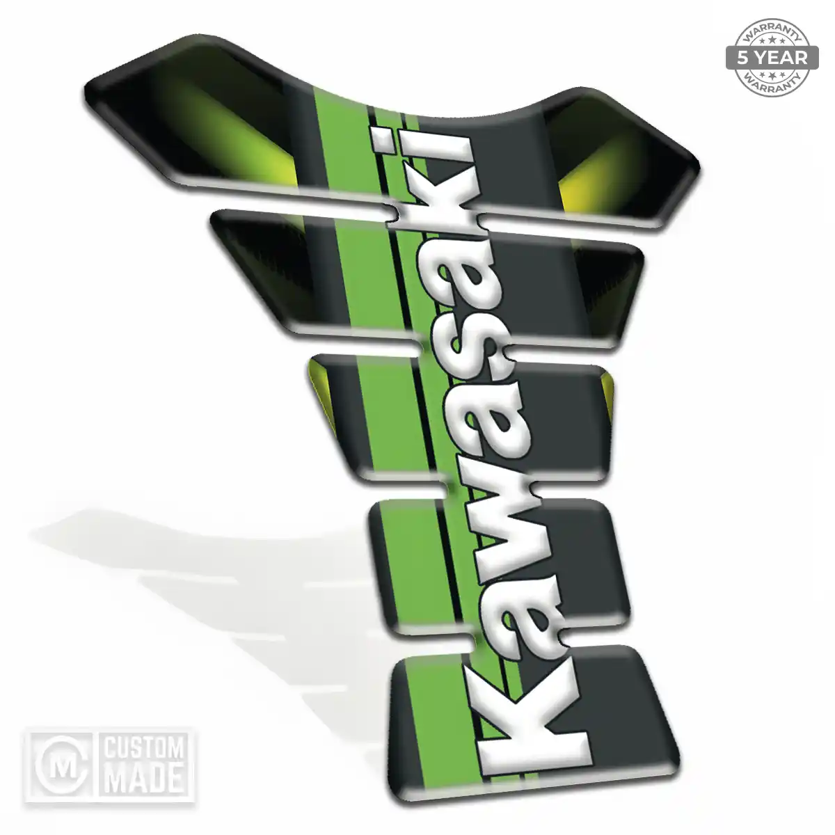 Kawasaki Tank Knee Pad Refined Design