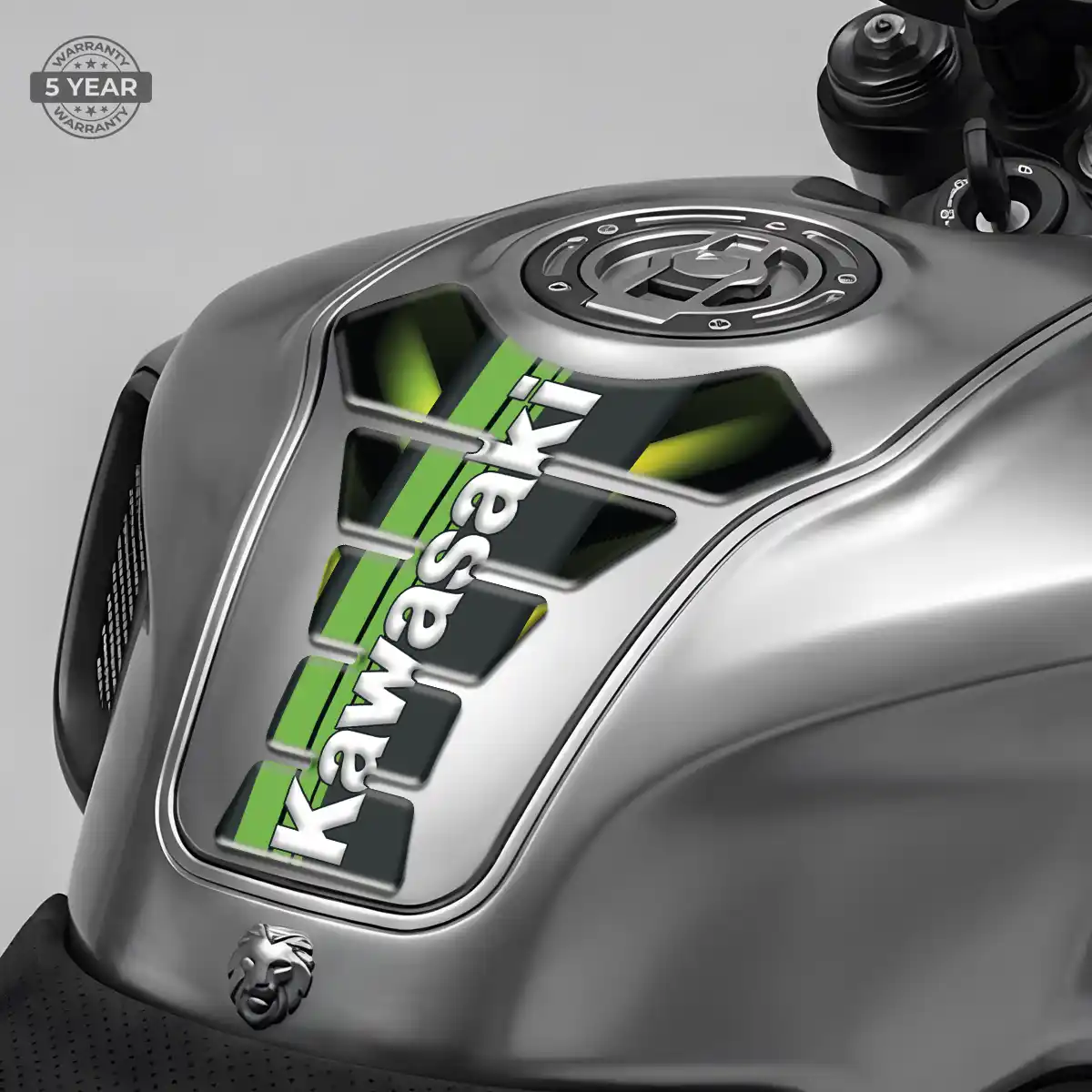 Kawasaki Tank Knee Pad Refined Design