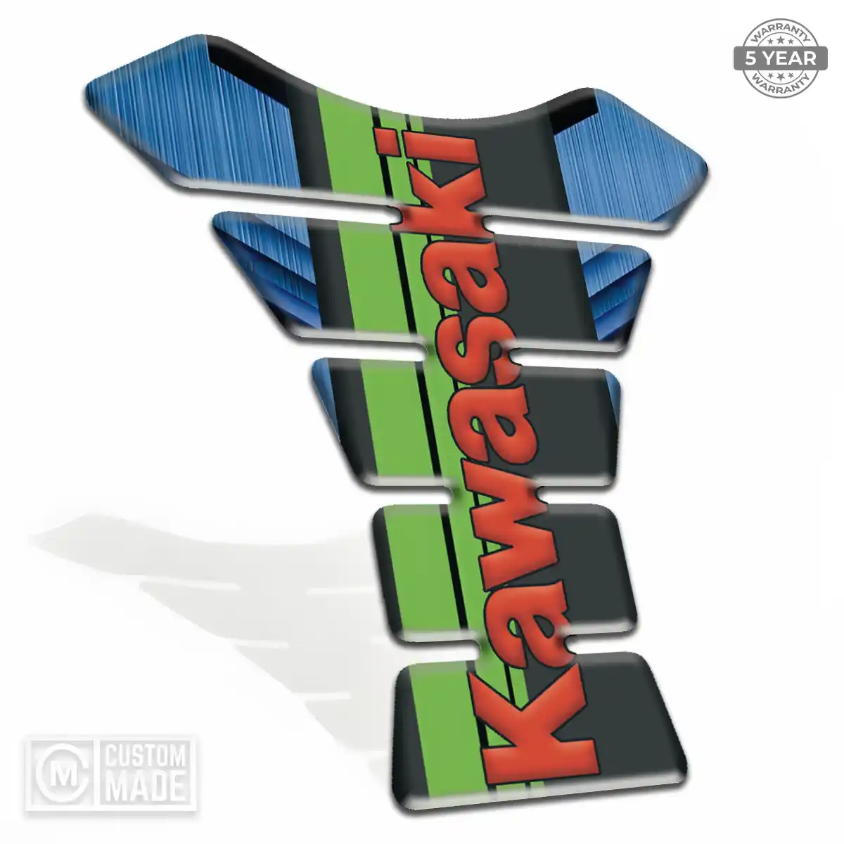 Kawasaki Tank Knee Pad Sleek Style