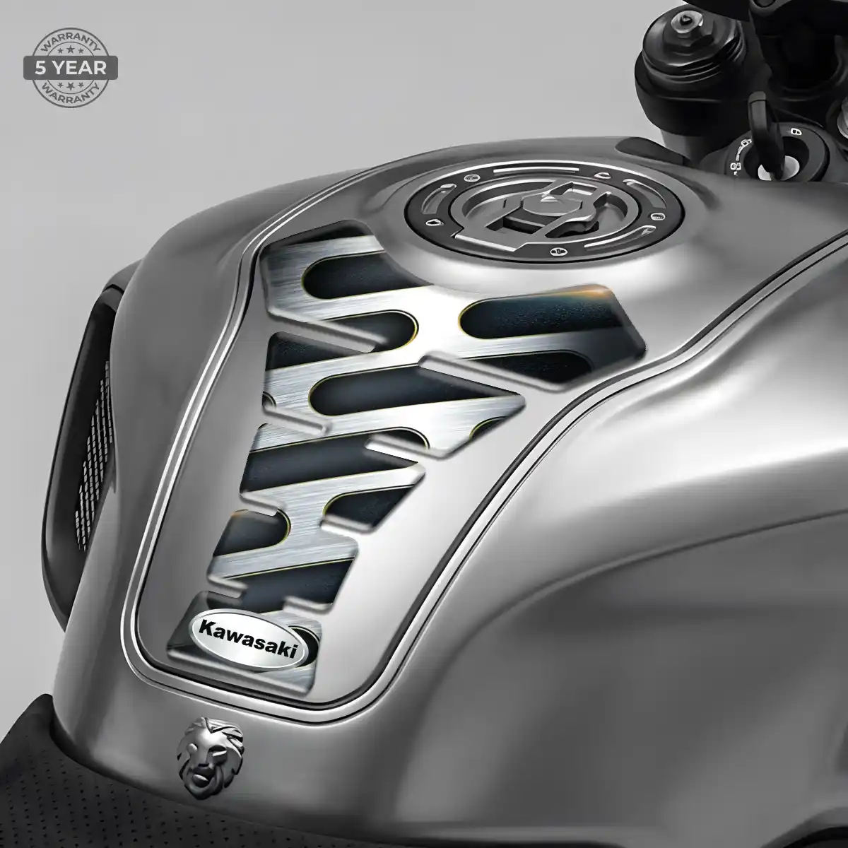 Kawasaki Tank Pad Fuse Motorbike Refined Design
