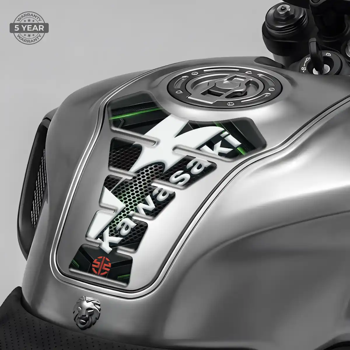 Kawasaki Tank Pad Fuse Motorcycle Elite Edition