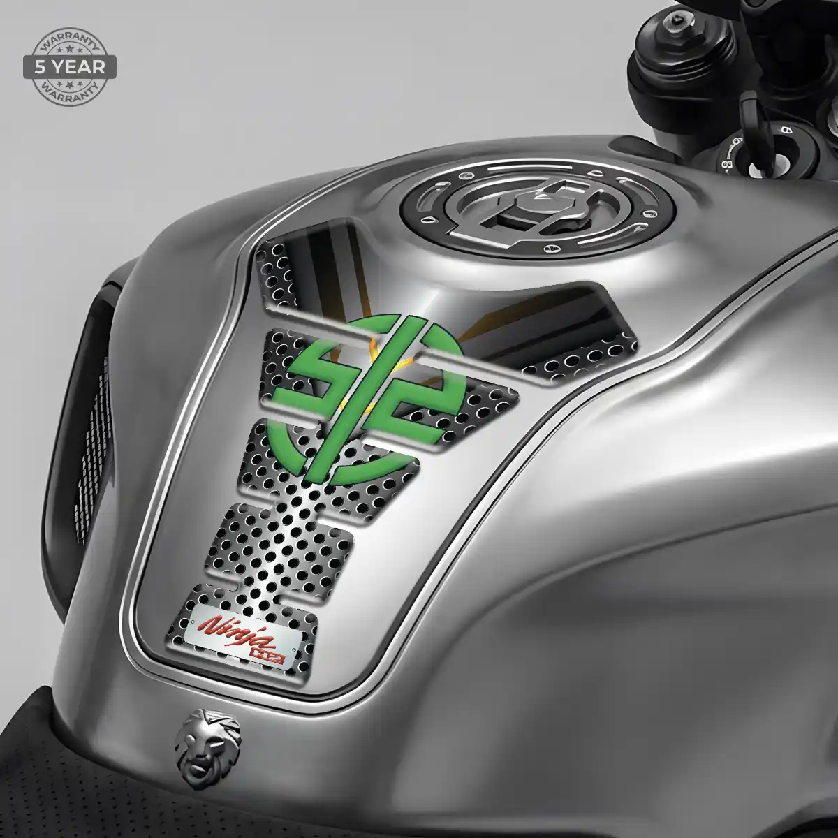 Kawasaki Tank Pad Fuse Motorcycle Elite Finish