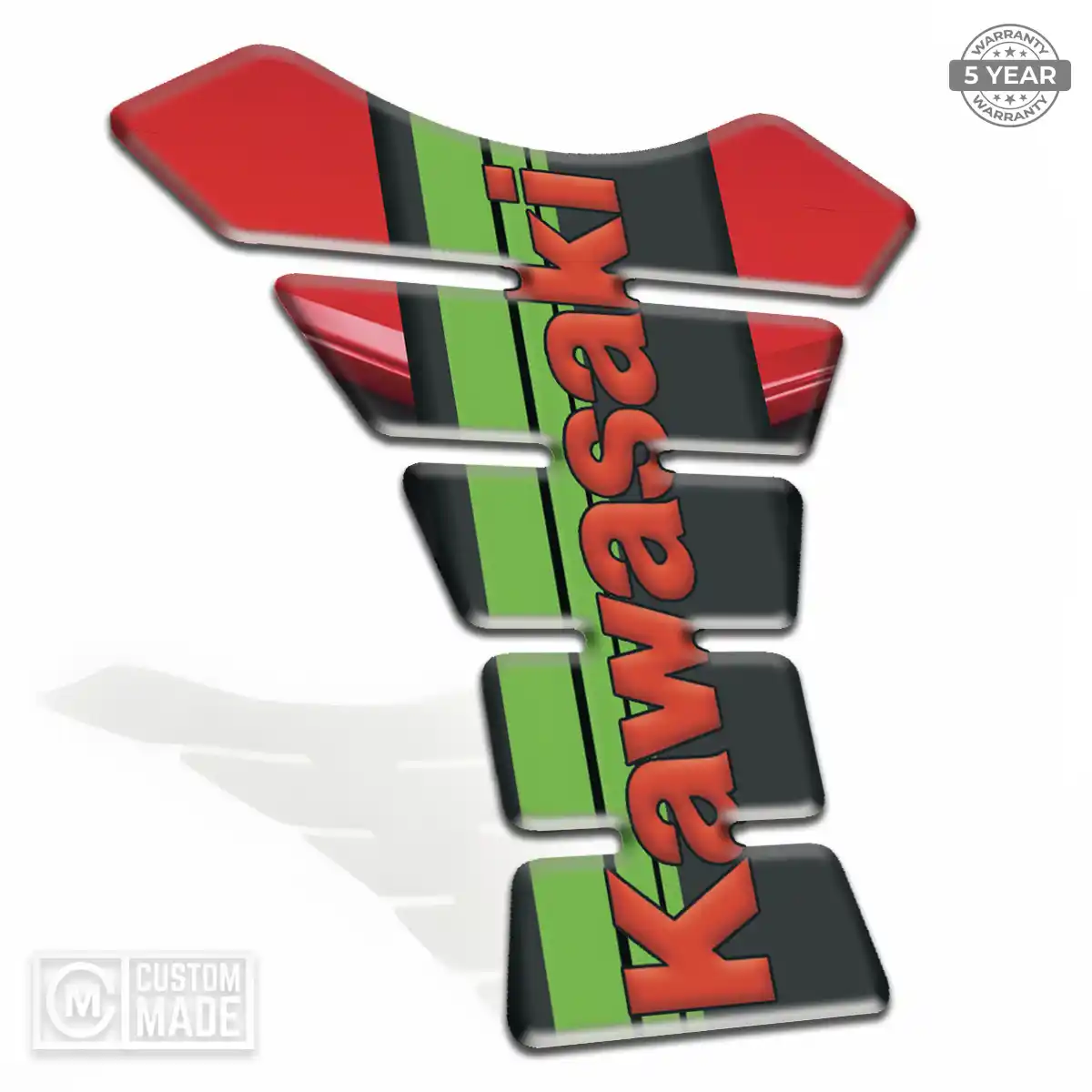 Kawasaki Tank Pad Fuse Motorcycle Sleek Style