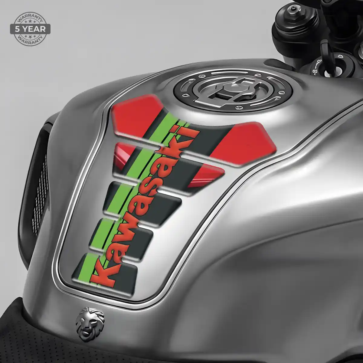 Kawasaki Tank Pad Fuse Motorcycle Sleek Style