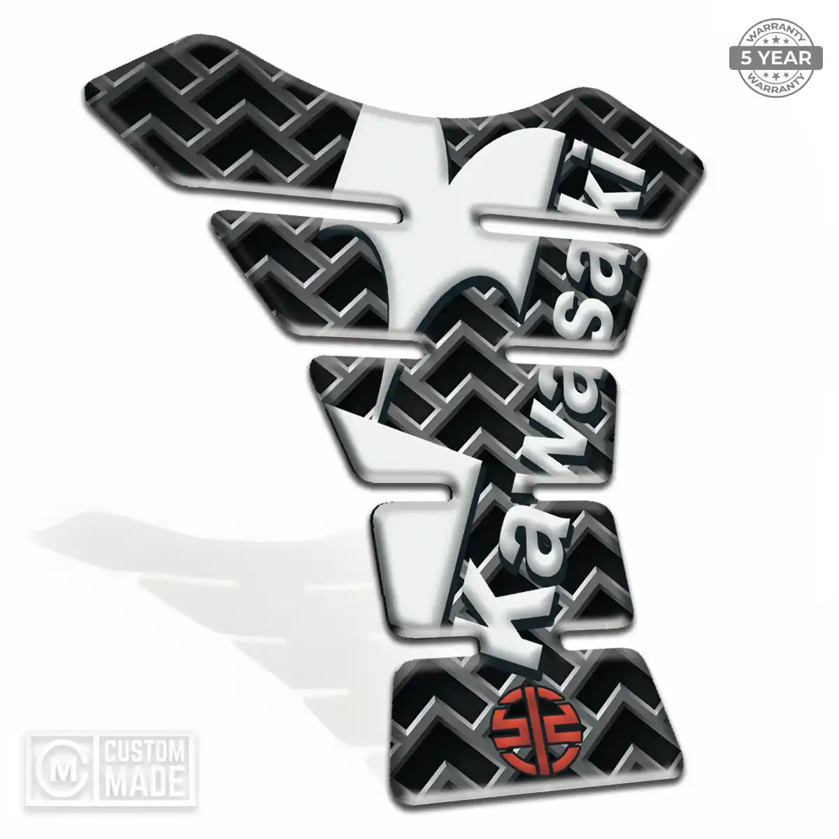 Kawasaki Tank Pad Guard Elite Finish