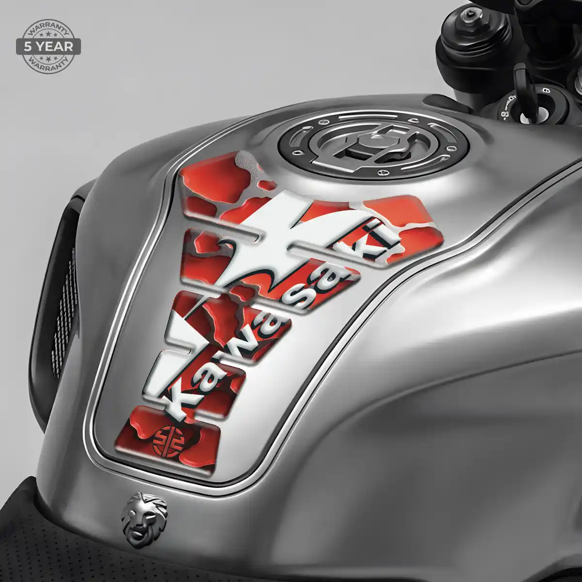 Kawasaki Tank Pad Guard Motorbike Deluxe Edition