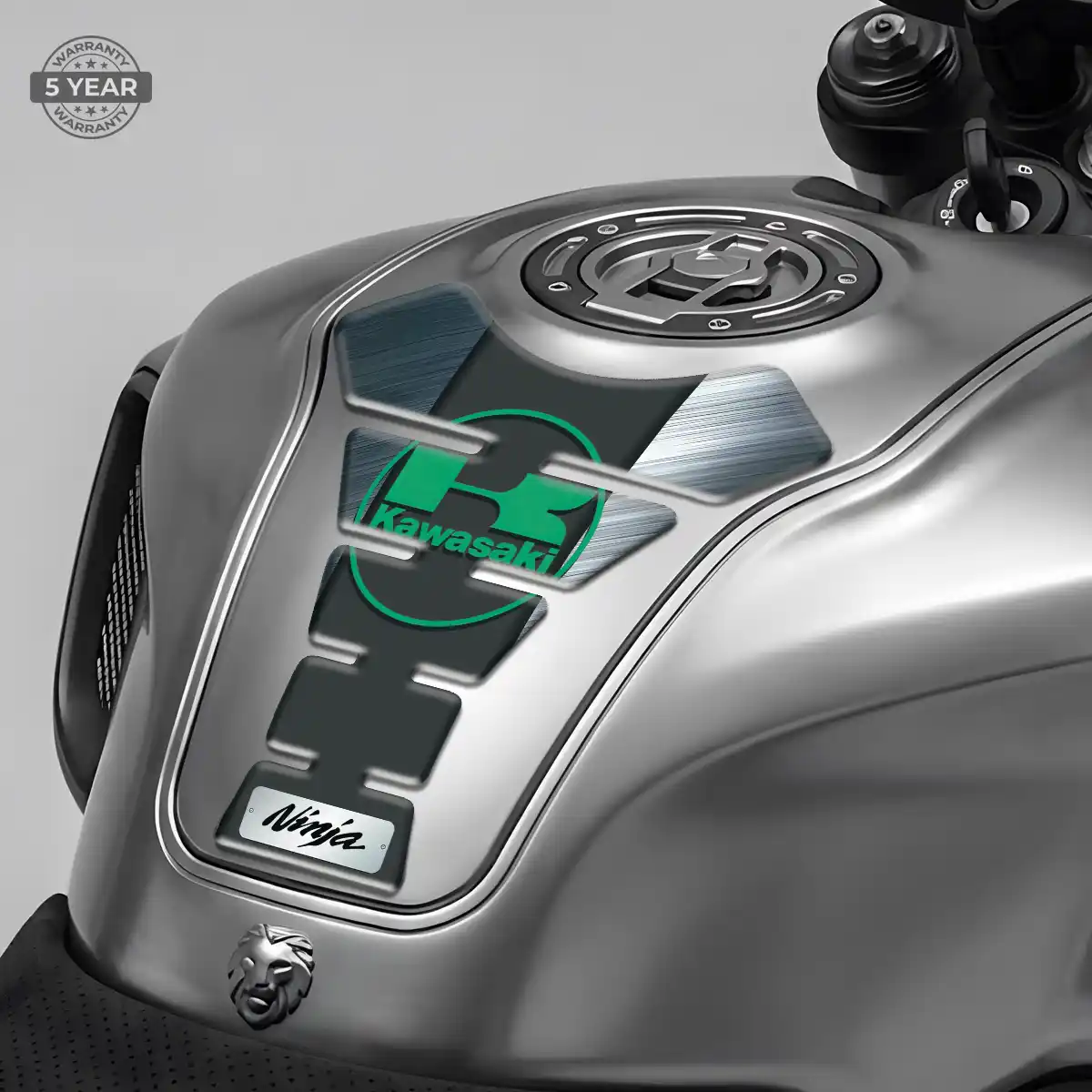 Kawasaki Tank Pad Guard Refined Design