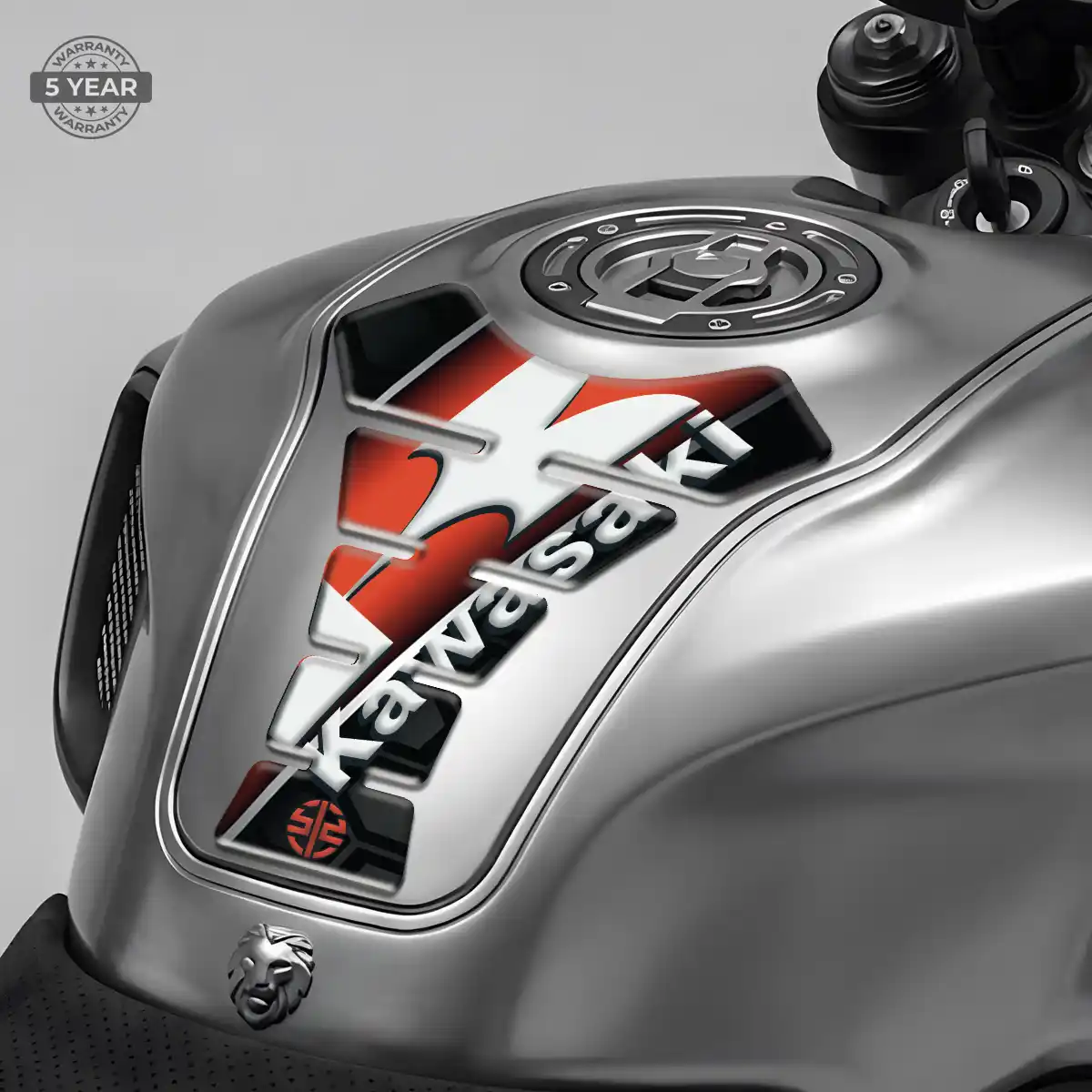 Kawasaki Tank Pad Protector Motorbike Elite Finish