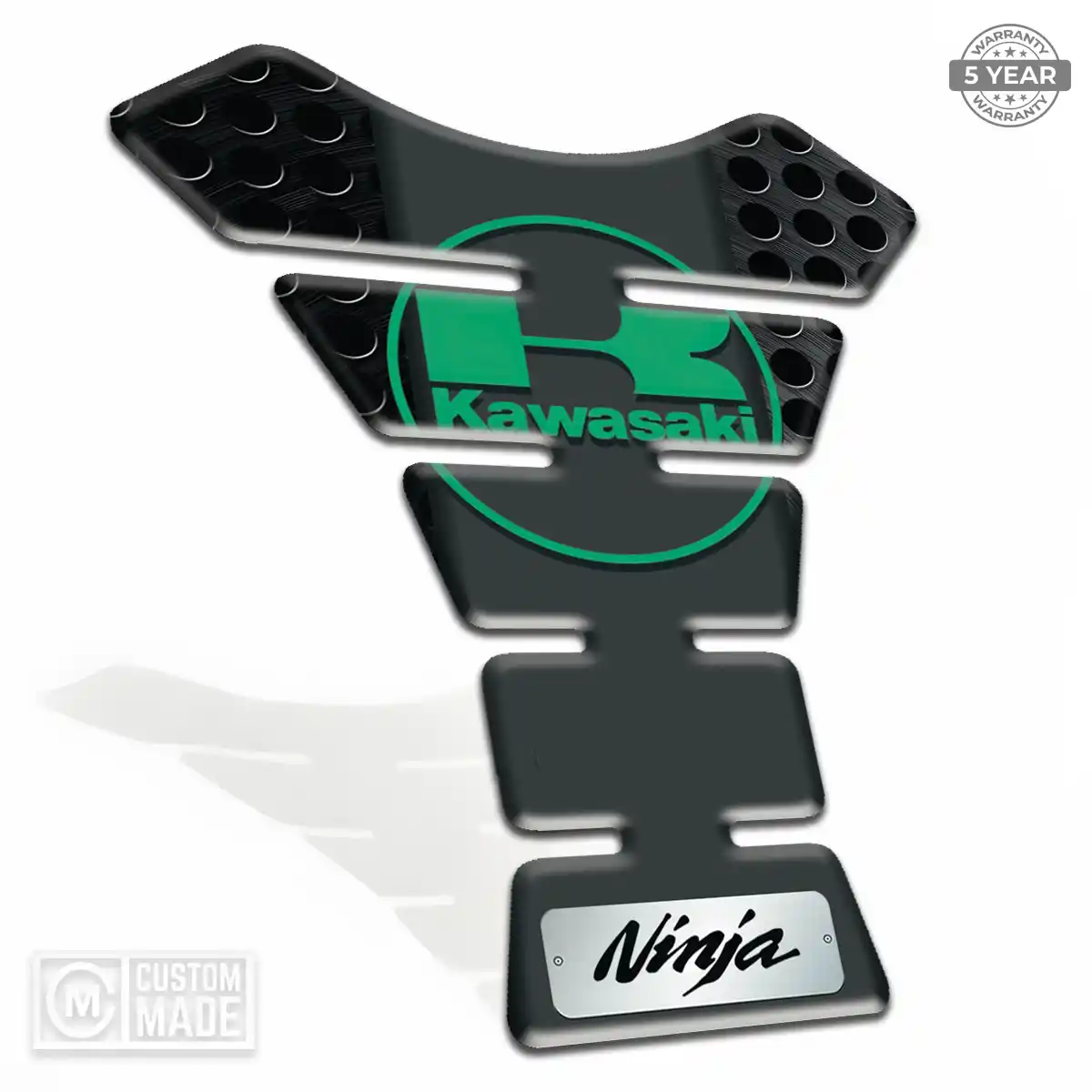 Kawasaki Tank Pad Protector Motorbike Refined Design