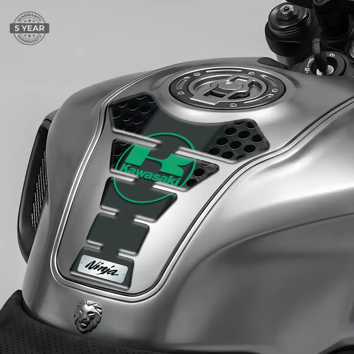 Kawasaki Tank Pad Protector Motorbike Refined Design