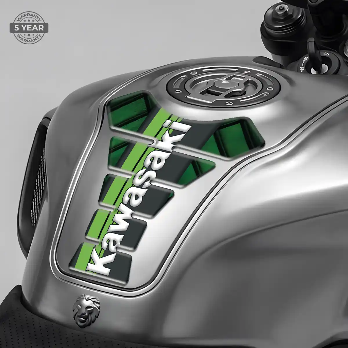 Kawasaki Tank Pad Protector Motorbike Sleek Style
