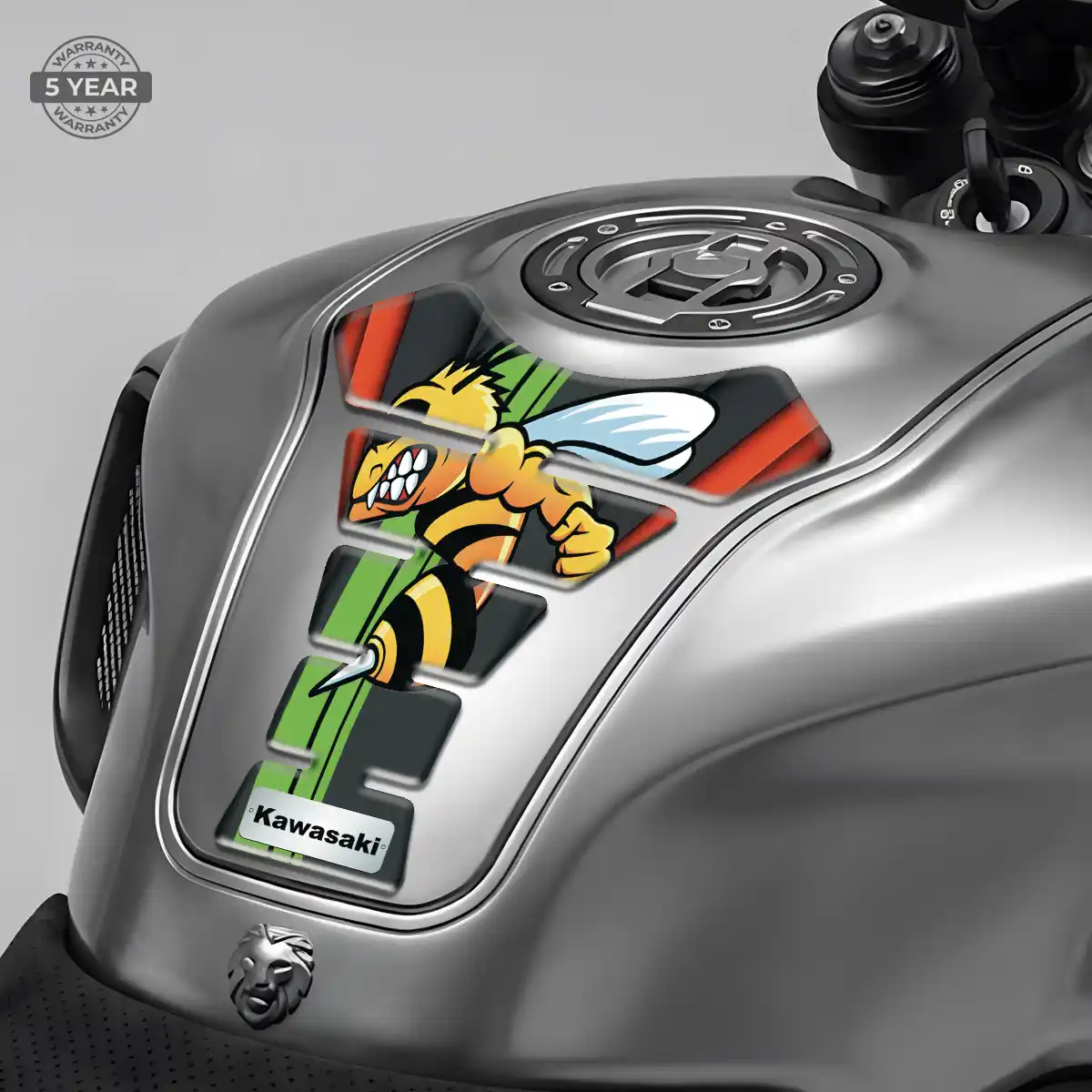 Kawasaki Tank Pad Protector Motorbike Superior Craft