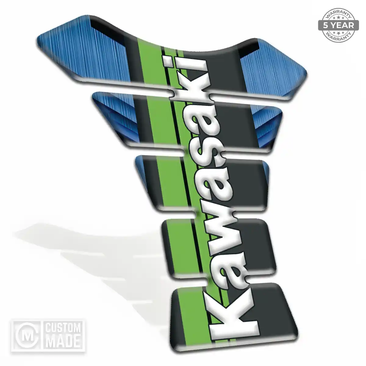 Kawasaki Tank Pad Protector Motorcycle Deluxe Edition