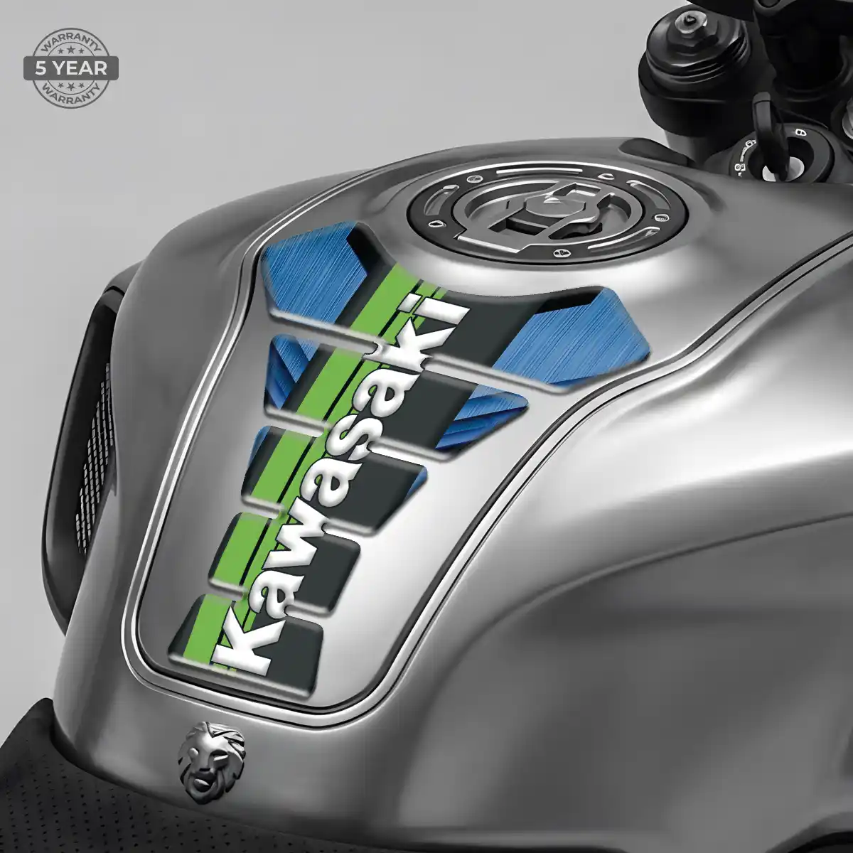 Kawasaki Tank Pad Protector Motorcycle Deluxe Edition