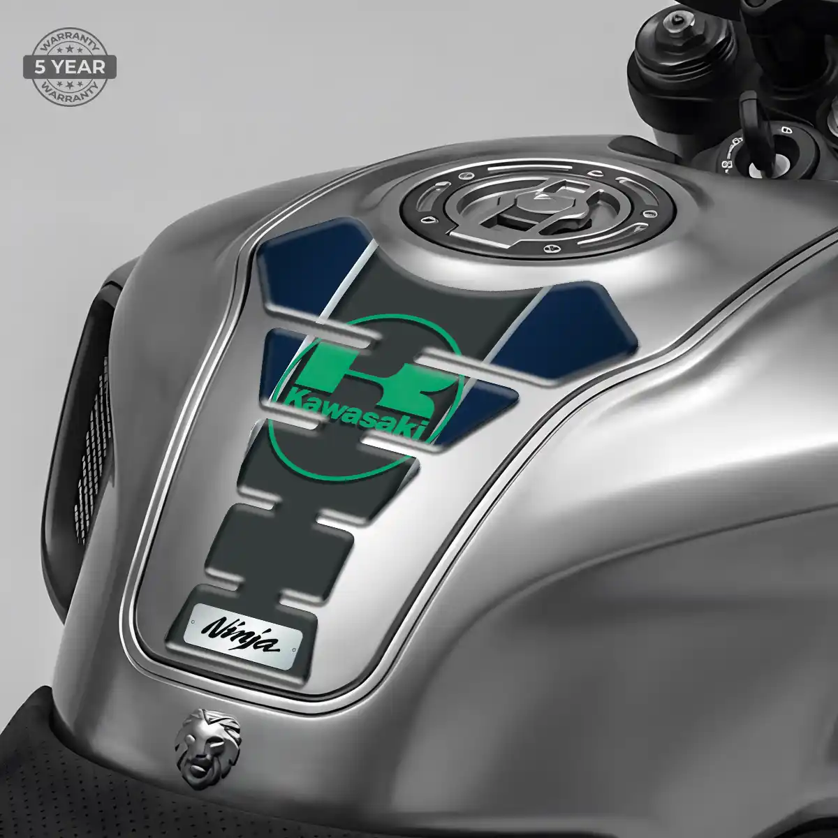 Kawasaki Tank Pad Refined Design