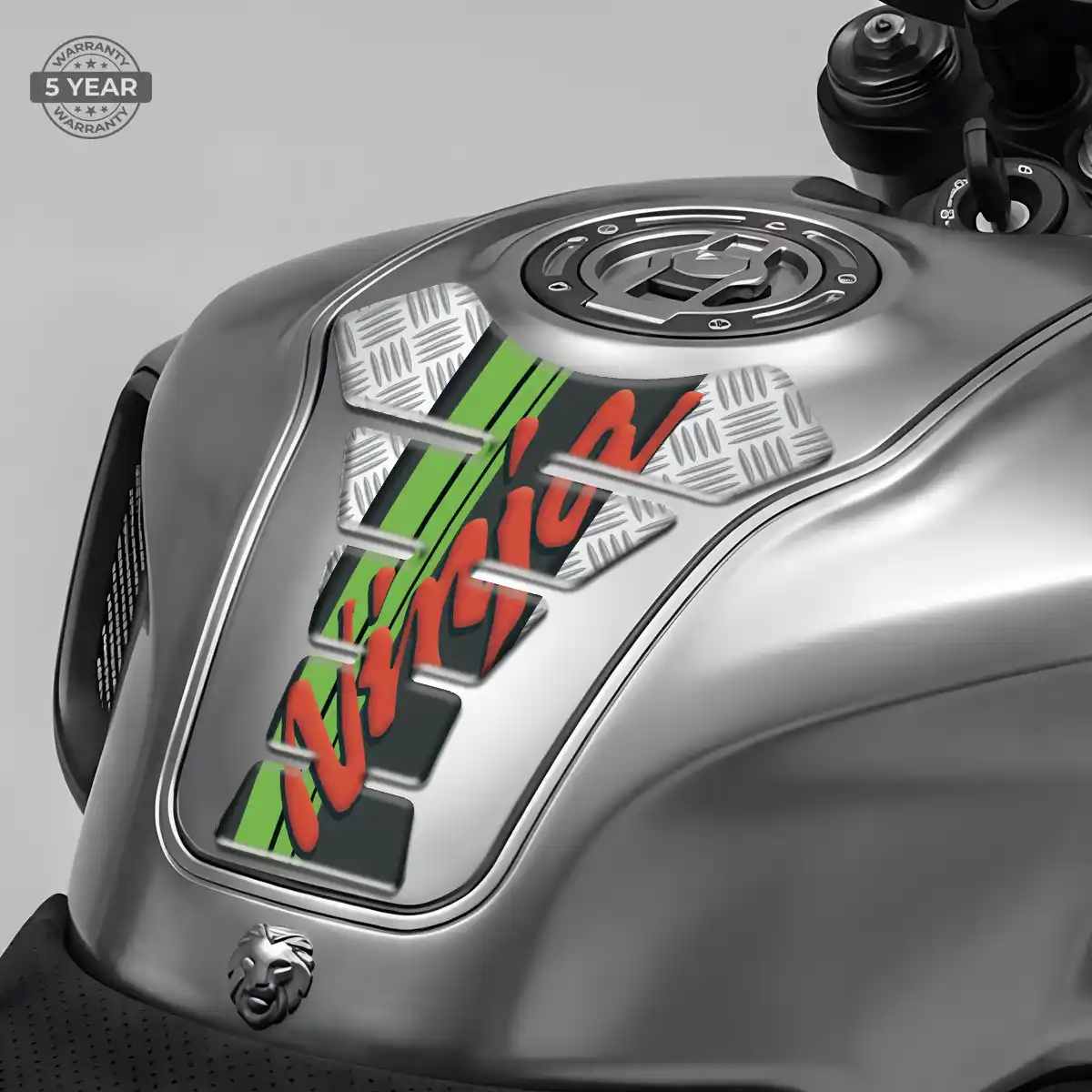 Kawasaki Tank Pads Fuse Motorbike Sleek Style