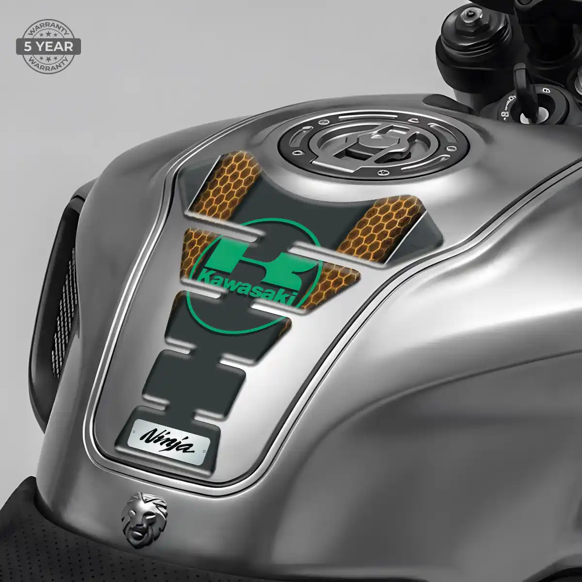 Kawasaki Tank Pads Fuse Motorcycle Deluxe Edition