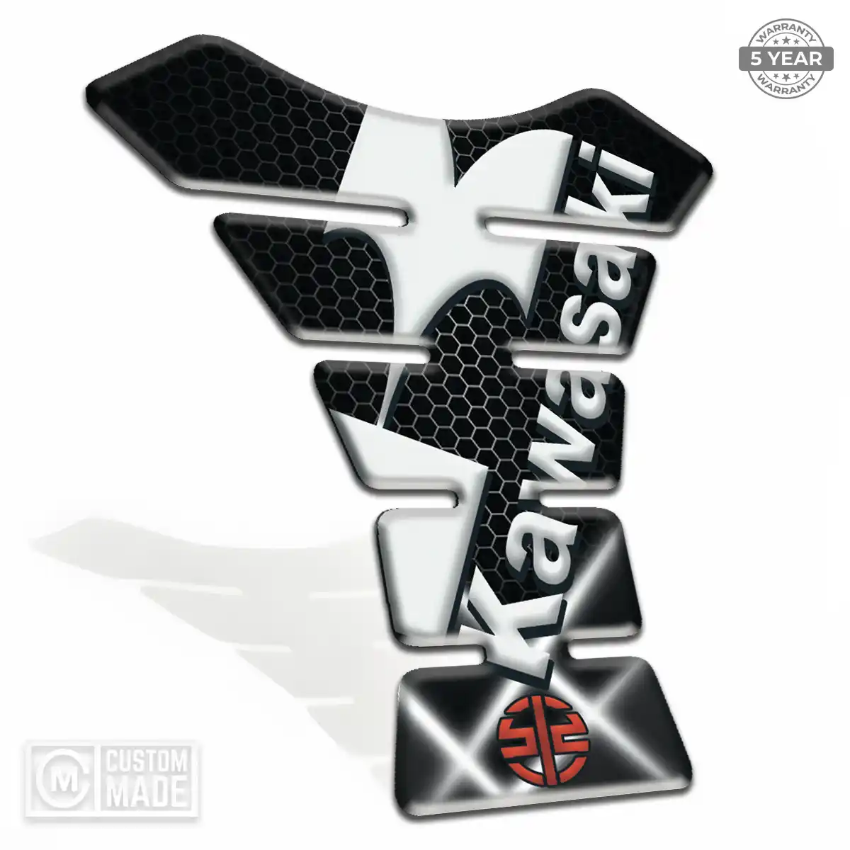Kawasaki Tank Pads Fuse Motorcycle Prestige Line