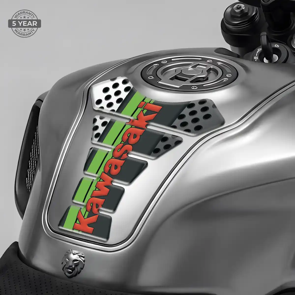 Kawasaki Tank Pads Fuse Motorcycle Sleek Style