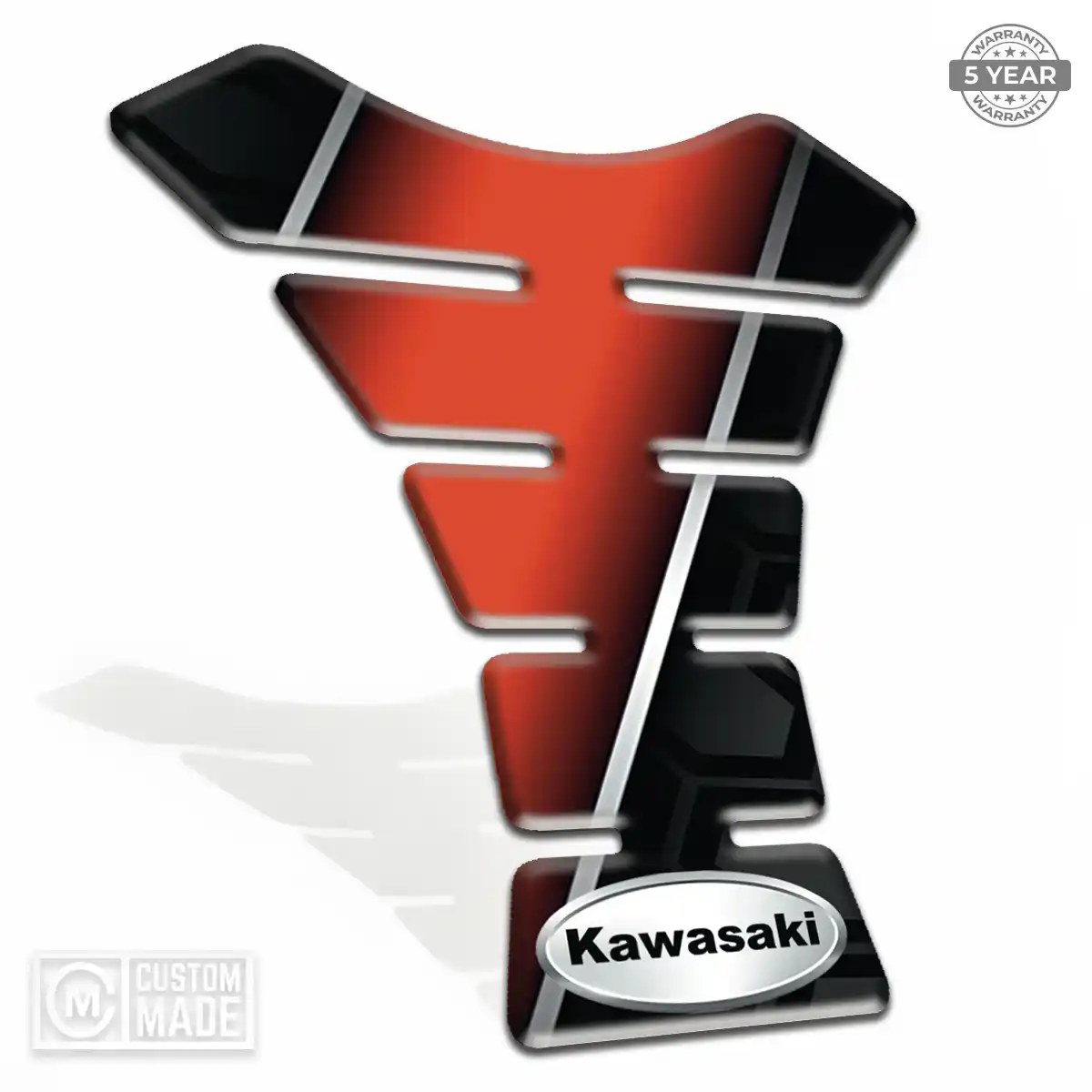 Kawasaki Tank Pads Fuse Motorcycle Superior Craft