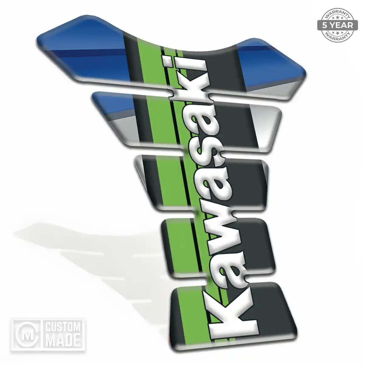 Kawasaki Tank Pads Fuse Refined Design