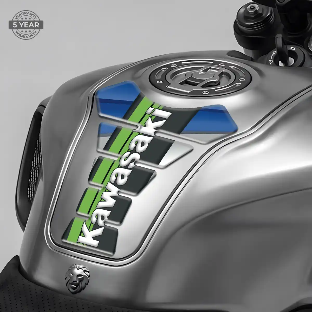 Kawasaki Tank Pads Fuse Refined Design