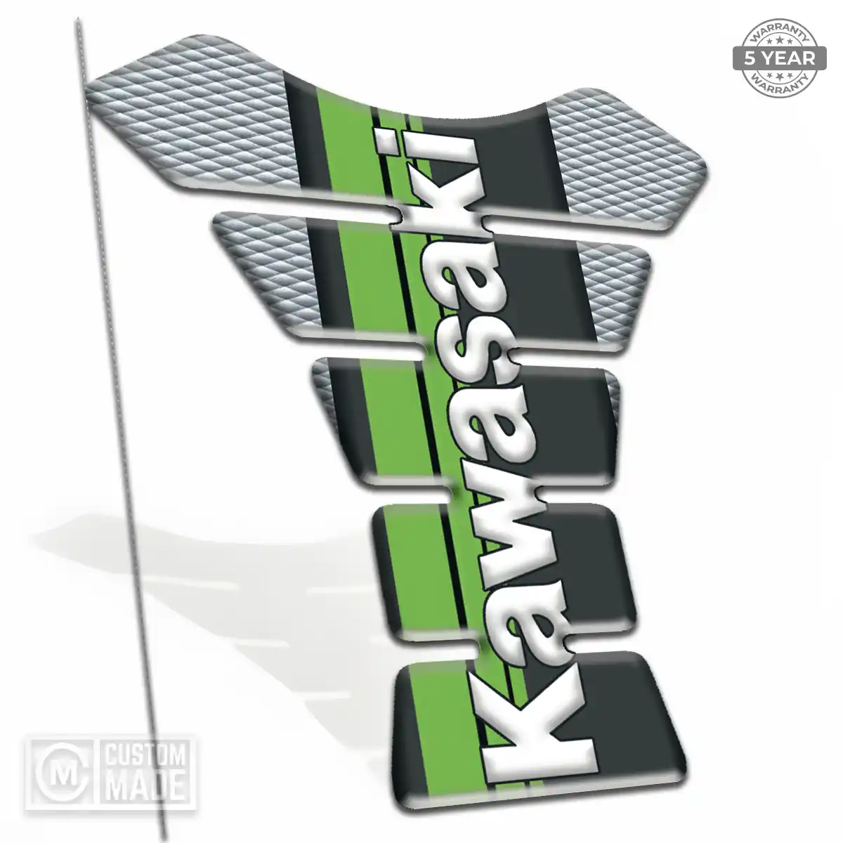 Kawasaki Tank Pads Guards Deluxe Edition
